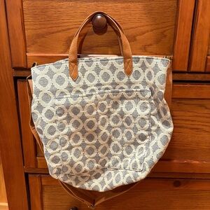 Thirty-One Full Circle Weave window shopper. Like new multi color